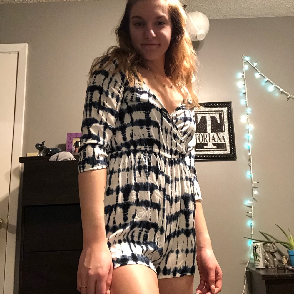 Tie dye romper